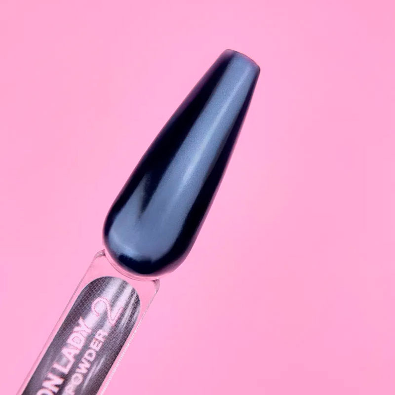 Set of Nail Rubbing Powders Lunamoon Iron Lady - 6 pcs