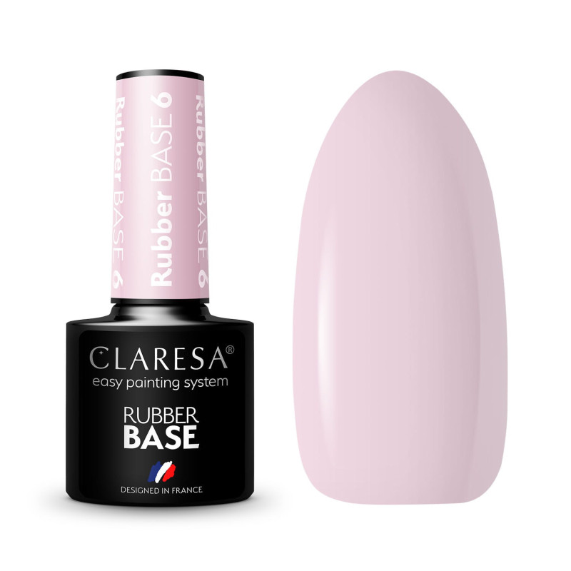 Rubber Base 6 Claresa, 5 ml
