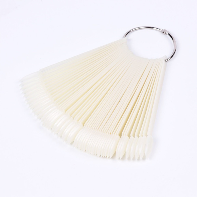Color Chart, beige, oval, 48-50-places