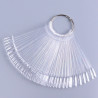 Color Chart, transparent, oval, 48-50-places