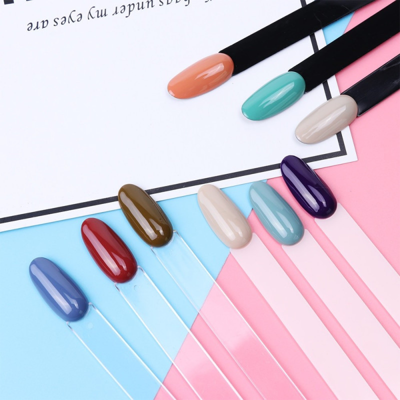 Color Chart, transparent, oval, 48-50-places