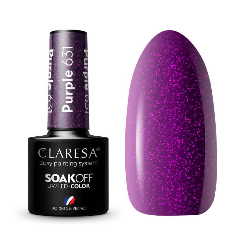 Claresa Purple № 631, 5 ml