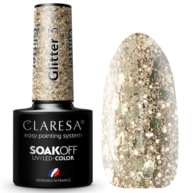 Claresa Glitter № 3, 5 ml