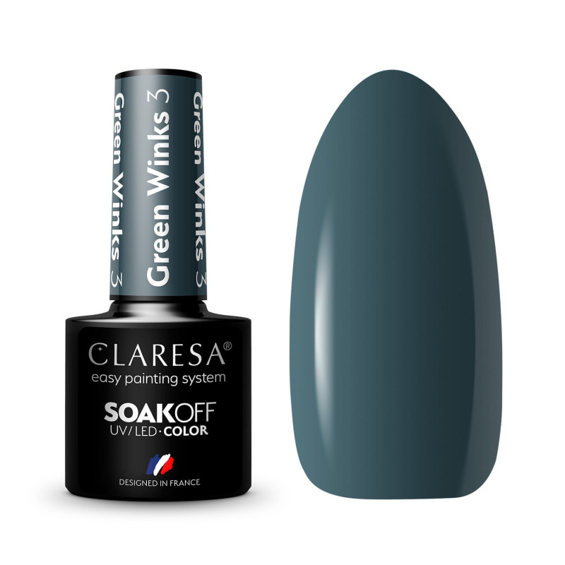 Claresa GREEN WINKS № 3, 5 ml